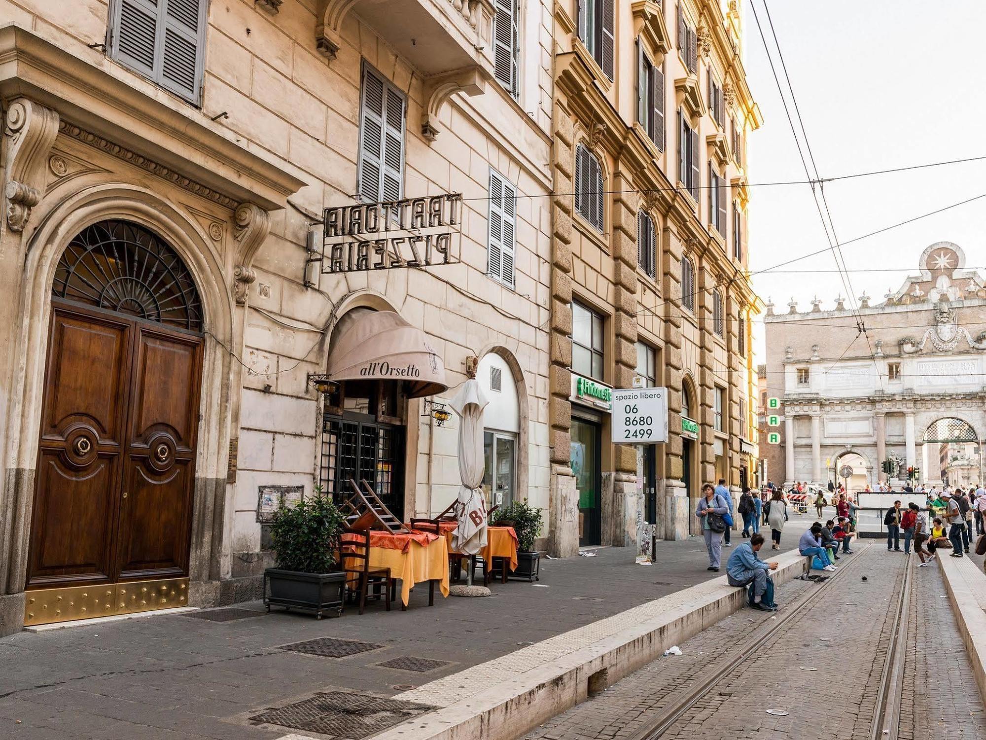 Martina A Piazza Del Popolo Villa Rom Eksteriør billede